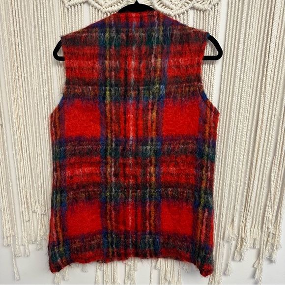 Vintage Fraser Cameron mohair tartan vest - Picture 5 of 9